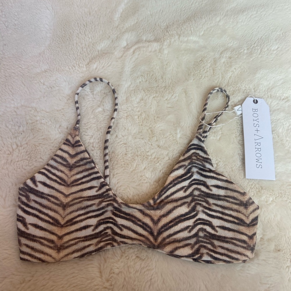 Boys+Arrows Animalistic Don’t Trip Skip Bikini Top - Picture 5 of 9
